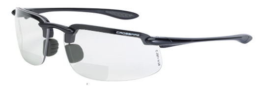 CrossFire ES4 Reader, 2.5 clear lens (#216425) - Bifocal Lens - Safety  Eyewear - CrossFire - Eye Protection