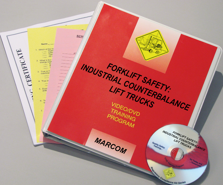 Forklift Safety: Industrial Counterbalance Lift Trucks DVD Program (#VIND423UEM)