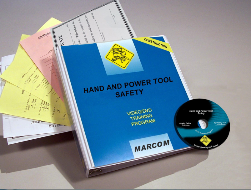 Hand and Power Tool Safety in Construction Environments DVD Program (#V0003119ET)