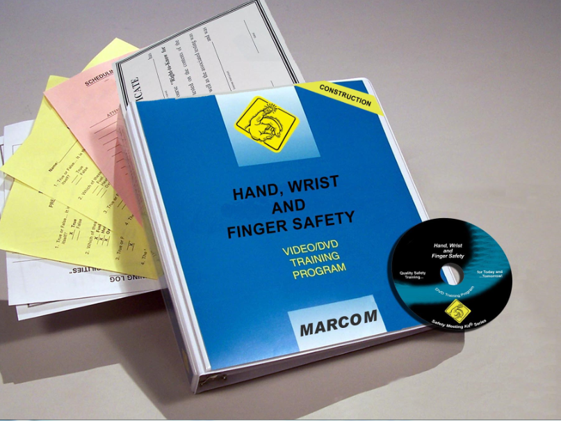 Hand, Wrist, and Finger Safety in Construction Environments DVD Program (#V0003129ET)