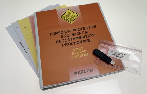 HAZWOPER: Personal Protective Equipment and Decontamination Procedures DVD Program on USB (#V000186UEW)