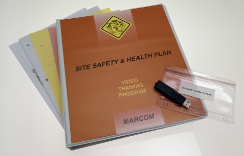 HAZWOPER: Site Safety and Health Plan DVD Program on USB (#V000188UEW)