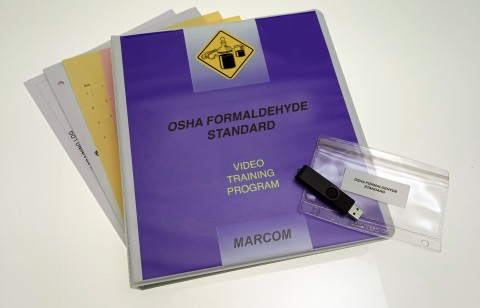 OSHA Formaldehyde Standard DVD Program on USB (#V000199UEL)