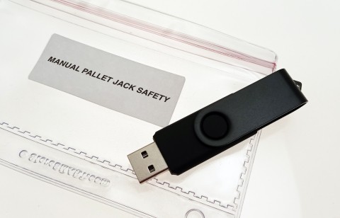 Manual Pallet Jack Safety DVD Program on USB (#V000349UEM)