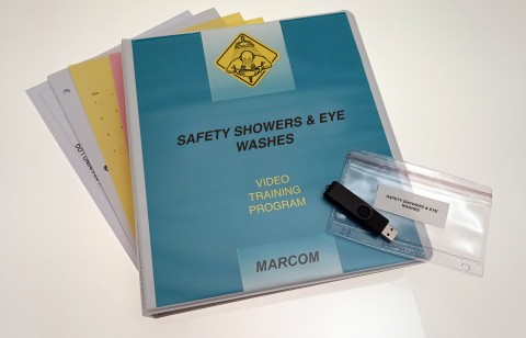 Safety Showers and Eye Washes DVD Program on USB (#V000371UEM)