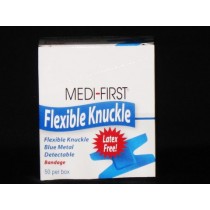 Blue Metal Detectable Flexible Knuckle Bandage (#65250)