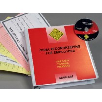 OSHA Recordkeeping for Employees DVD Program (#VGEN4409EO)