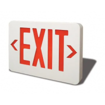 Thermoplastic LED Emergency Exit Sign (#PLE124)