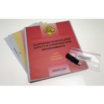 Suspended Scaffolding Safety in Construction Environments DVD Program on USB (#V000075UET)