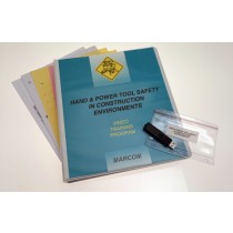 Hand and Power Tool Safety in Construction Environments DVD Program on USB (#V000311UET)
