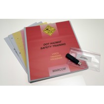 DOT HAZMAT Safety Training DVD Program on USB (#V000318UEO)
