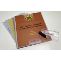 HAZWOPER: Dealing with the Media in Emergency Situations DVD Program on USB (#V000DALUEW)